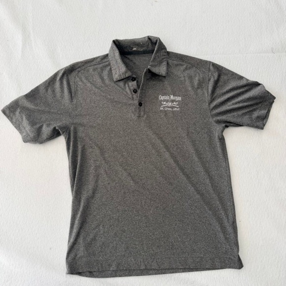 Nike Dri FIT Captain Morgan St. Croix USVI Women's Polo Shirt, Size Large